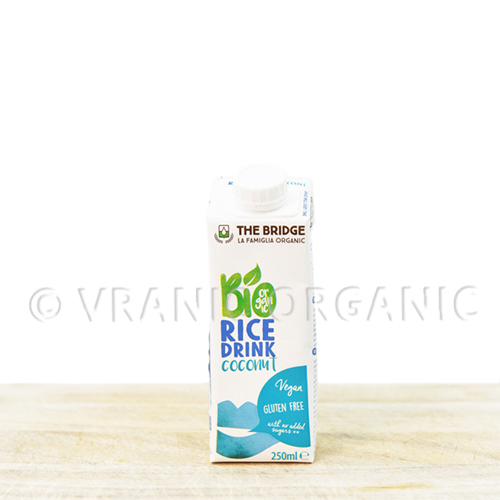 Organic rice drink with coconut 250ml